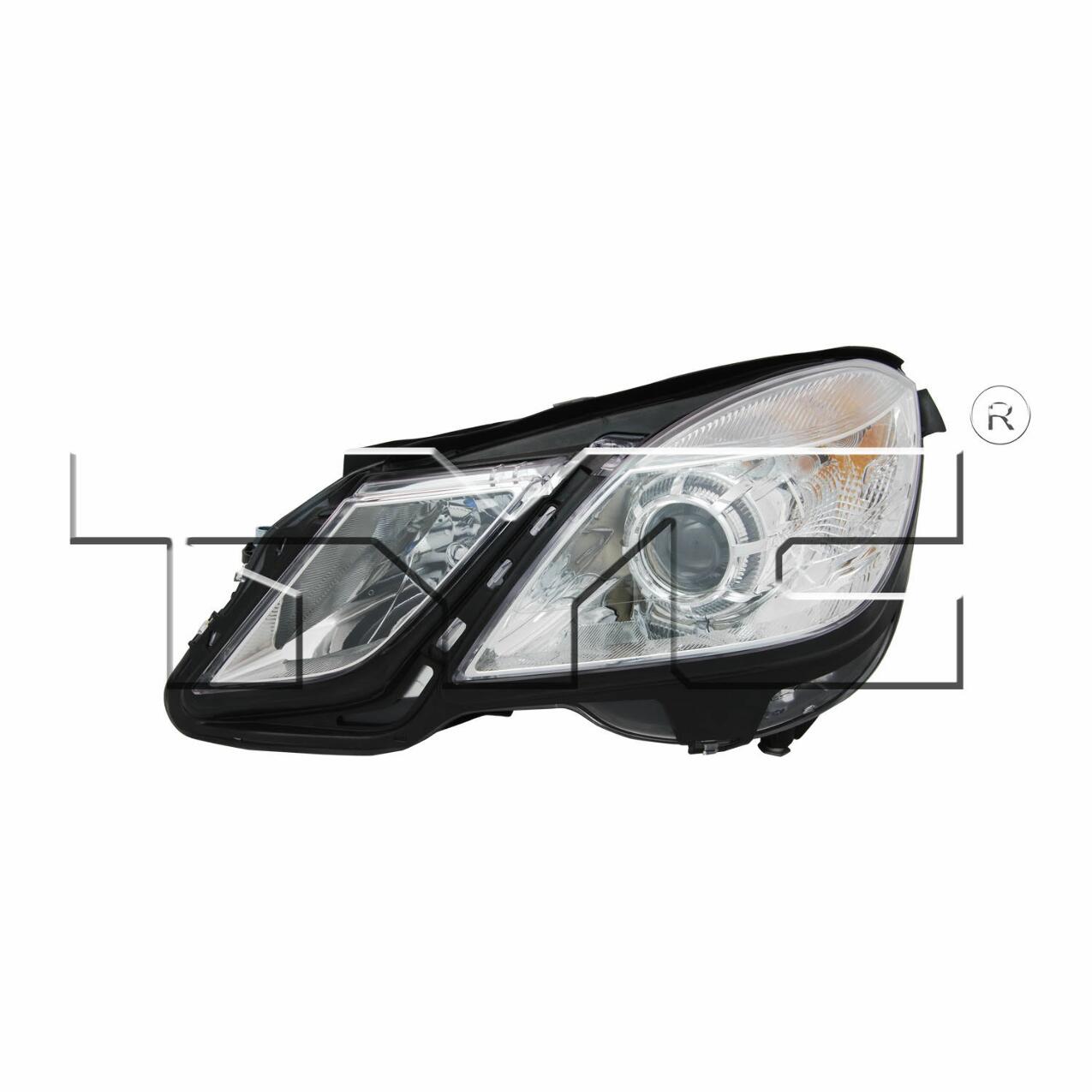 Mercedes Headlight Assembly - Driver Side (Halogen) (NSF) 2128209561 - TYC 2012236001